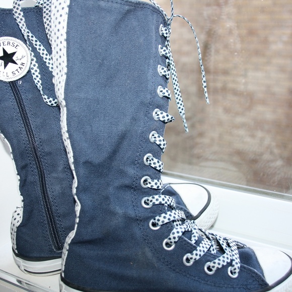 Converse All Star Long XXH shoes Little Girls size 11 1/2 - Picture 2 of 8